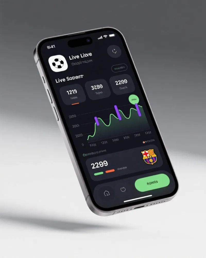 QS Sports App Interface